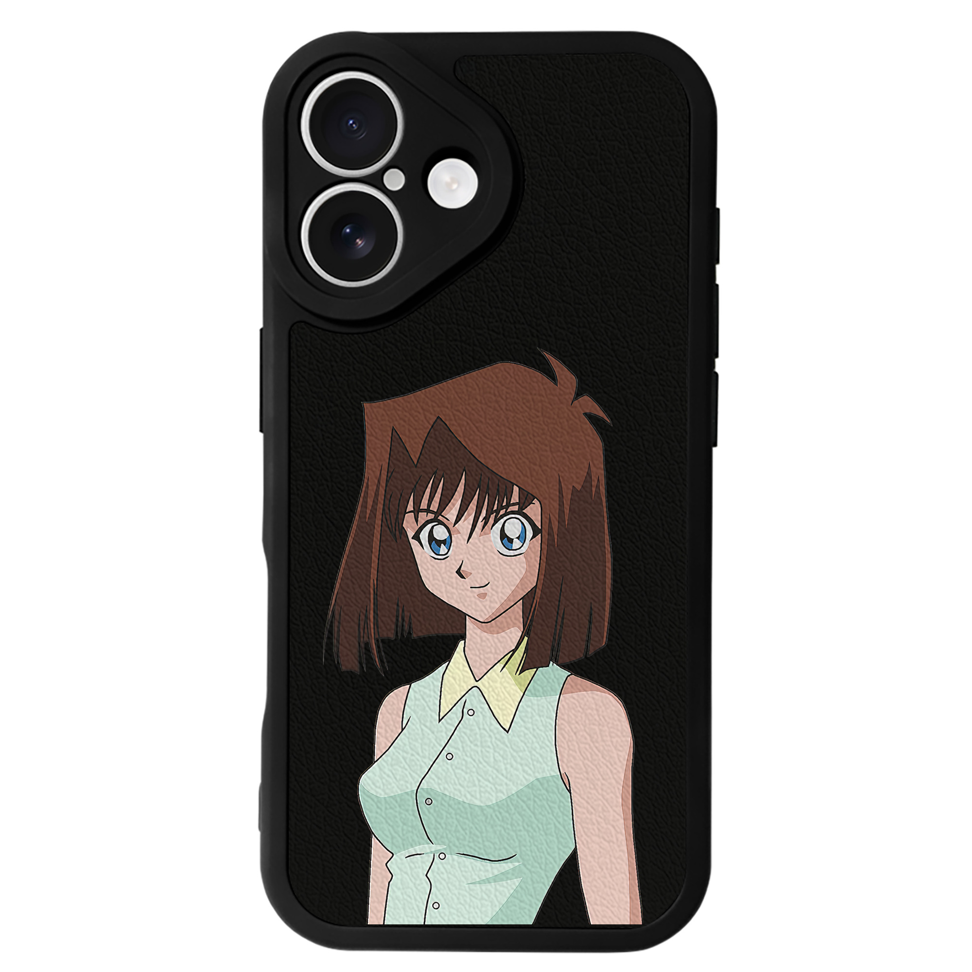 遊☆戯☆王 Yu-Gi-Oh! 【iPhone 16シリーズ対応】シリコンスマホケース（レザー調） 材質：シリコン